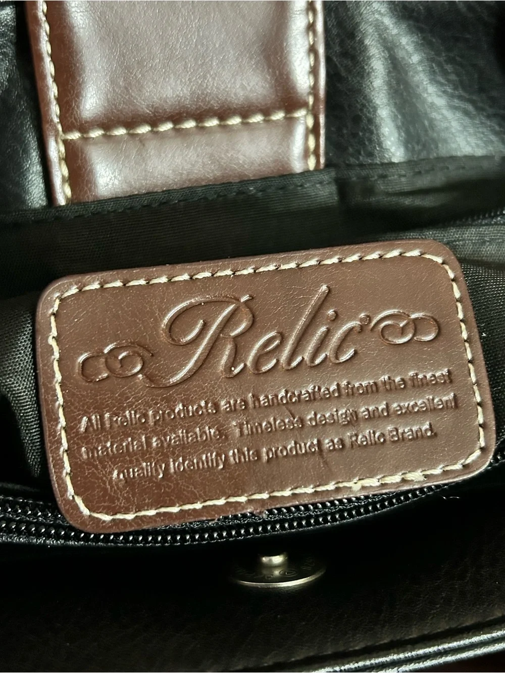 Relic Women’s Black & Brown Small Handbag